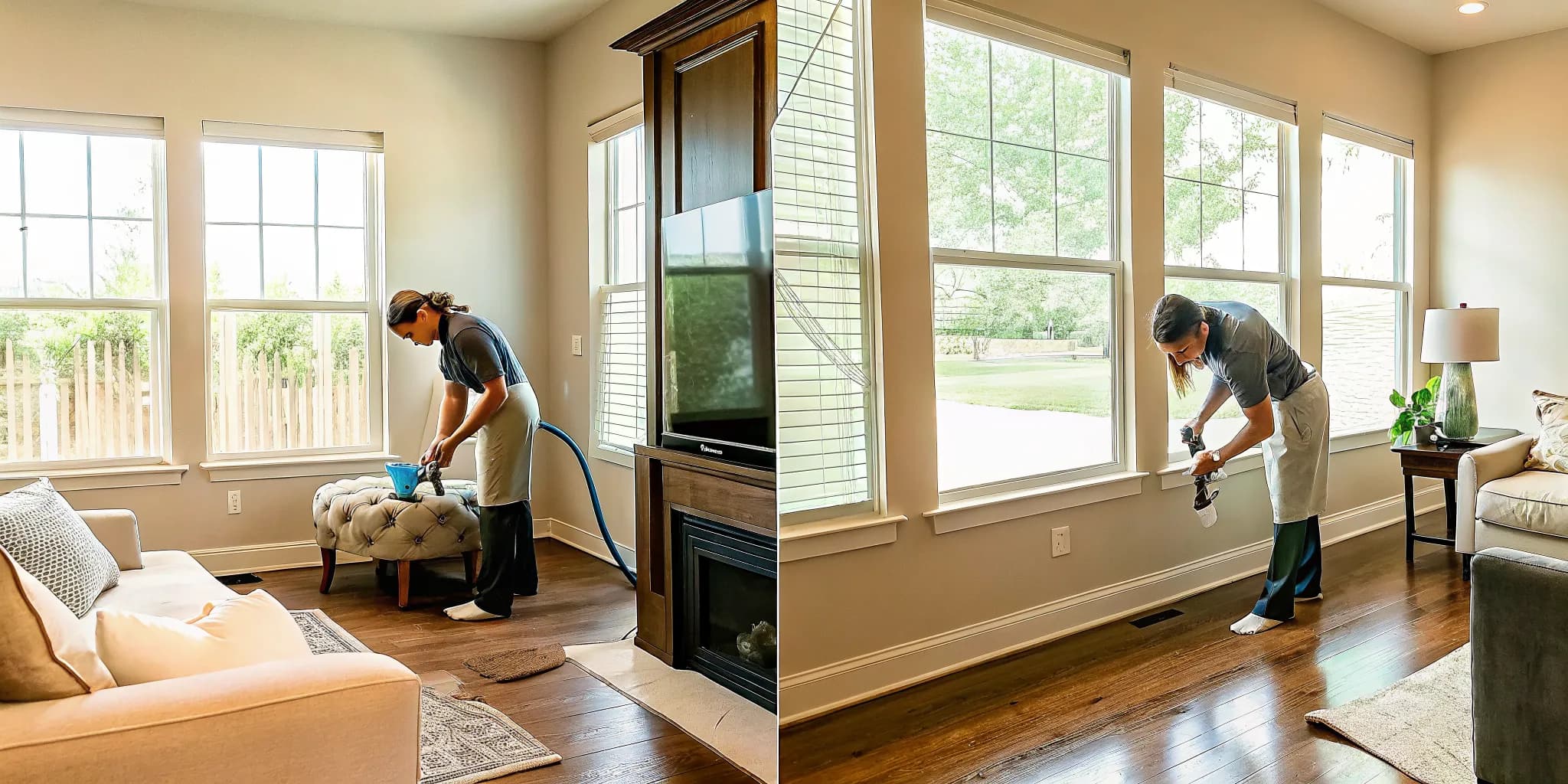 Deep cleaning vs regular cleaning checklist for an Oklahoma City home